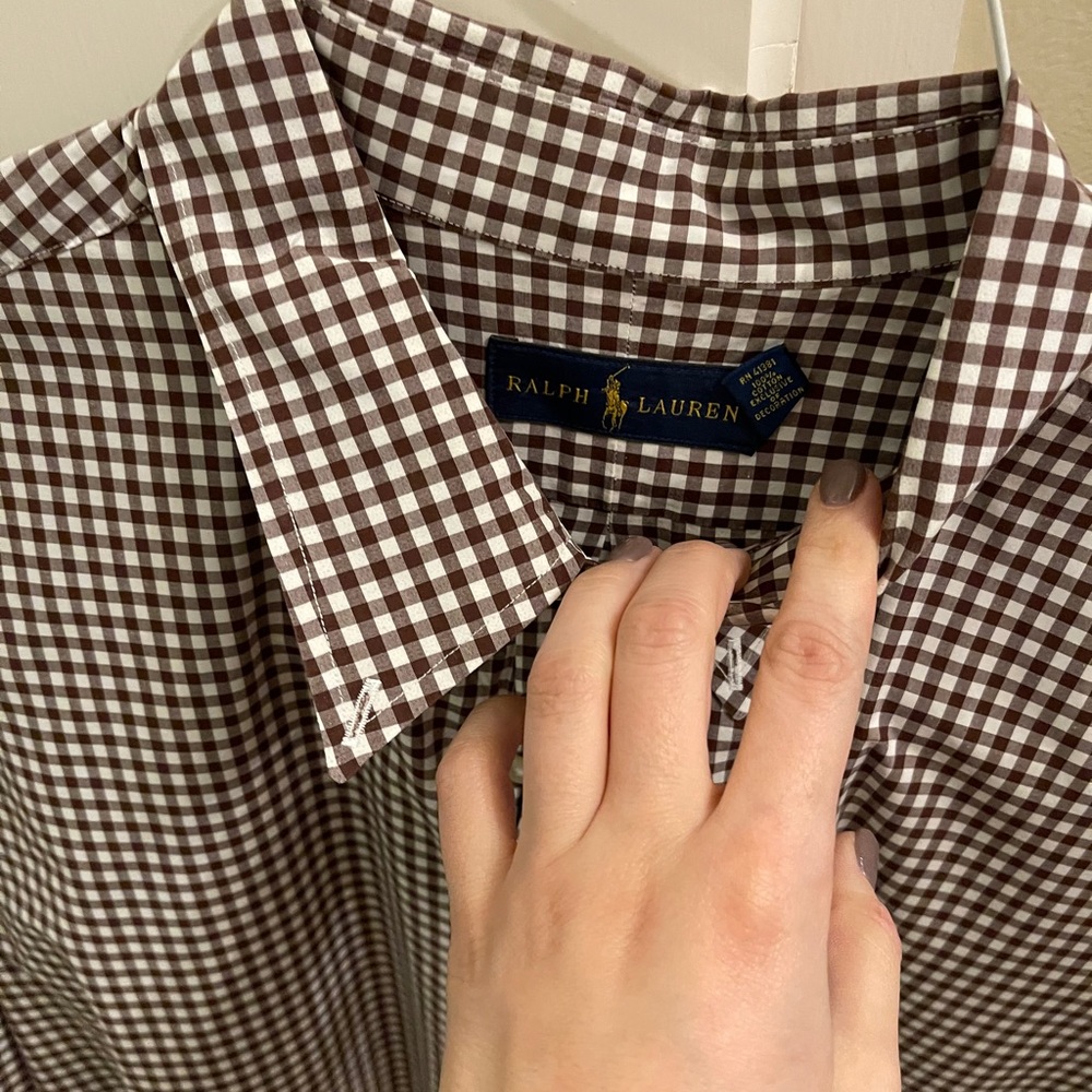 Men’s long sleeve Polo shirt - Picture 3 of 4